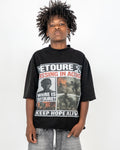 BLACK 'MIA' SHIRT